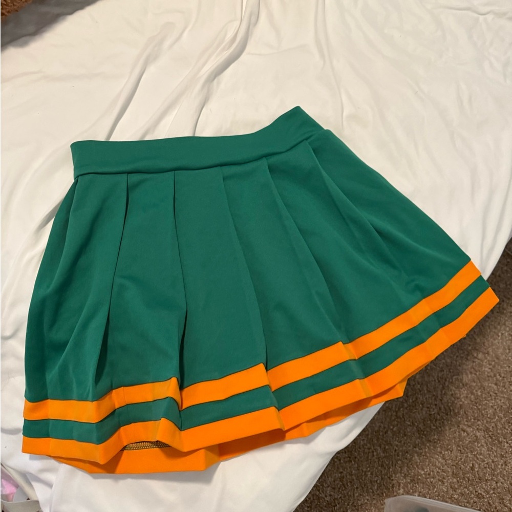 Hype & Vice UMiami Pleated Cheer Skirt